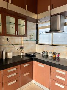 Kitchen Image of 1600 Sq.ft 3 BHK Apartment / Flat for rent in Aundh Pune for Rs. 75000