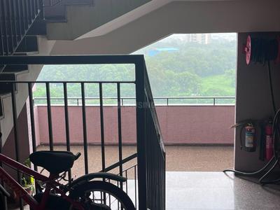 Balcony Image of 1200 Sq.ft 3 BHK Apartment / Flat for rent in Omkar Parisar, Chandkheda Ahmedabad for Rs. 25000