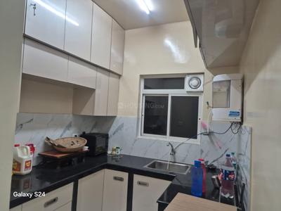 Kitchen Image of 1020 Sq.ft 2 BHK Duplex for rent in Srijan Natura, New Alipore Kolkata for Rs. 40000