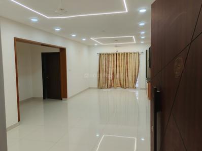 Living Room Image of 2061 Sq.ft 3 BHK Apartment / Flat for rent in Praneeth Pranav Solitaire, Bachupally Hyderabad for Rs. 50000