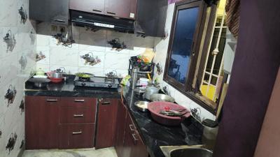 Kitchen Image of 900 Sq.ft 2 BHK Apartment / Flat for rent in Parnasree Pally Kolkata for Rs. 18000