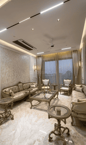 Living Room Image of 10000 Sq.ft 5 BHK Independent House for sale in Chitrakoot Jaipur for Rs. 110000000