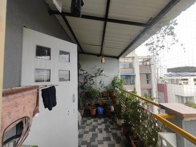 Balcony Image of 1350 Sq.ft 3 BHK Apartment / Flat for sale in Ashwamedh Abhilasha, Kothrud Pune for Rs. 20000000