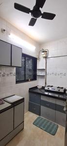 Kitchen Image of 600 Sq.ft 2 BHK Apartment / Flat for rent in Thane West Thane for Rs. 36000