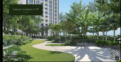 Image of 2000 Sq.ft 3 BHK Apartment / Flat for sale in Oberoi OGC Thane Phase 1, Thane West, Thane for Rs. 32500000