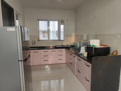 Kitchen Image of 1787 Sq.ft 3 BHK Apartment / Flat for rent in Sanklecha The Metrozone, Indira Nagar Nashik for Rs. 45000