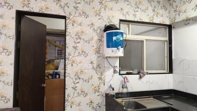 Kitchen Image of 650 Sq.ft 1 BHK Apartment / Flat for rent in Dynamic Oasis, Undri Pune for Rs. 17000