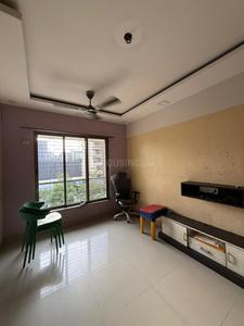 Hall Image of 580 Sq.ft 1 BHK Apartment / Flat for rent in Sagar Residency, Kasarvadavali Thane for Rs. 25000
