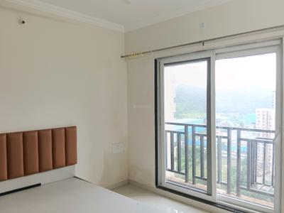 Bedroom Image of 400 Sq.ft 1 BHK Apartment / Flat for rent in Raunak Bliss, Kasarvadavali Thane for Rs. 25000