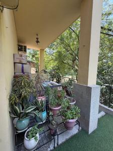 Balcony Image of 1600 Sq.ft 3 BHK Builder Floor for rent in Vasant Kunj New Delhi for Rs. 99000