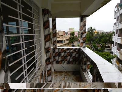 Balcony Image of 810 Sq.ft 2 BHK Apartment / Flat for sale in Dum Dum Cantonment Kolkata for Rs. 2430000