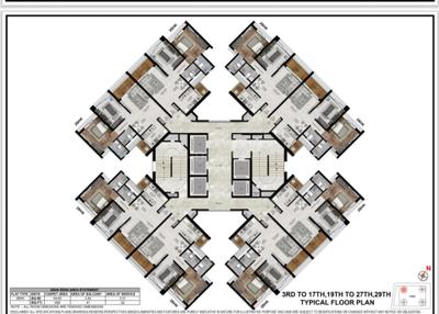Image of 1200 Sq.ft 2 BHK Apartment / Flat for sale in Aurum Q Islands R6, Ghansoli, Navi Mumbai for Rs. 21000000