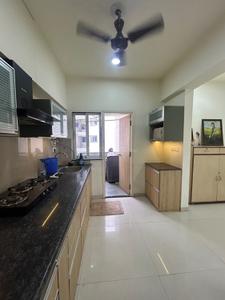 Kitchen Image of 1880 Sq.ft 3 BHK Apartment / Flat for rent in Alembic Shangri La, Subhanpura Vadodara for Rs. 42000