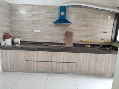 Kitchen Image of 1000 Sq.ft 3 BHK Apartment / Flat for rent in Sheetal Westpark Residency, Vastrapur Ahmedabad for Rs. 45000