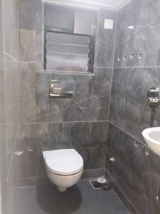 Common Bathroom One Image of 550 Sq.ft 1 BHK Apartment / Flat for sale in Pratik Shree Sharanam, Mira Road East Mira Bhayandar for Rs. 7510000