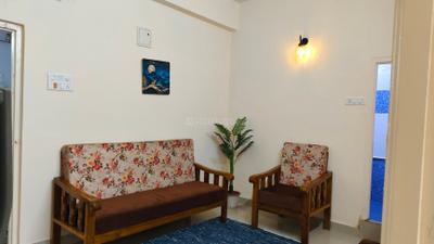 Living Room Image of 425 Sq.ft 1 BHK Apartment / Flat for rent in Begumpet Hyderabad for Rs. 22000