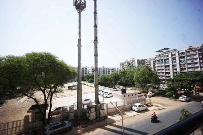Balcony Image of 2160 Sq.ft 3 BHK Apartment / Flat for sale in Rajvi Elegance, Nikol Ahmedabad for Rs. 11800000