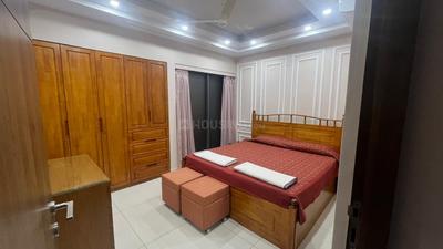 Bedroom Image of 1400 Sq.ft 3 BHK Apartment / Flat for rent in Paschim Putiary Kolkata for Rs. 80000