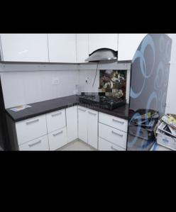 Kitchen Image of 750 Sq.ft 3 BHK Builder Floor for rent in Sector 7 Rohini New Delhi for Rs. 40000
