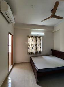 Bedroom Image of 600 Sq.ft 1 BHK Apartment / Flat for rent in Kondapur Hyderabad for Rs. 25000