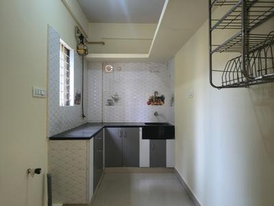Kitchen Image of 600 Sq.ft 1 BHK Independent House for rent in Bellandur Bengaluru for Rs. 23000