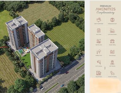 Image of 1971 Sq.ft 3 BHK Apartment / Flat for sale in Pal, Surat for Rs. 9561000