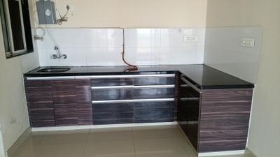 Kitchen Image of 560 Sq.ft 1 BHK Apartment / Flat for rent in Bramhacorp Waterbay, Wadgaon Sheri Pune for Rs. 26000