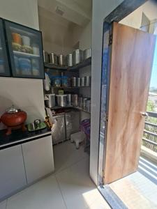 Kitchen Image of 1320 Sq.ft 2 BHK Apartment / Flat for rent in Iscon Flower, Ghuma Ahmedabad for Rs. 26500