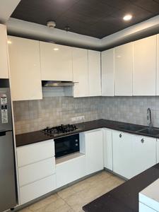 Kitchen Image of 2105 Sq.ft 3 BHK Apartment / Flat for rent in Supertech Supernova, Sector 94 Noida for Rs. 57000
