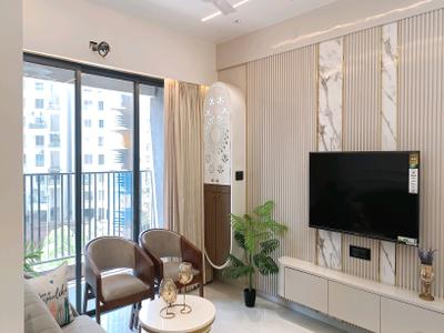Living Room Image of 1400 Sq.ft 4 BHK Apartment / Flat for sale in Swastik Prism City Green, Charholi Budruk Pune for Rs. 11000000