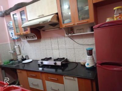 Kitchen Image of 1250 Sq.ft 3 BHK Builder Floor for sale in Tollygunge Kolkata for Rs. 7300000