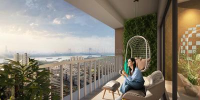 Balcony Image of 1751 Sq.ft 4 BHK Apartment / Flat for sale in Shibpur Howrah for Rs. 13000000