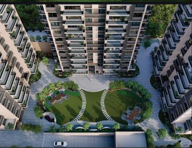 Image of 1372 Sq.ft 3 BHK Apartment / Flat for sale in Shantam Parmeshwar, Gota, Ahmedabad for Rs. 11340000