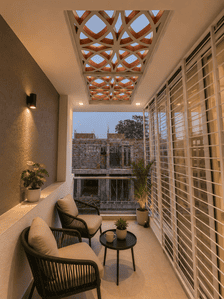 Balcony Image of 2110 Sq.ft 3 BHK Independent House for sale in Shankar Nagar Raipur for Rs. 13700005