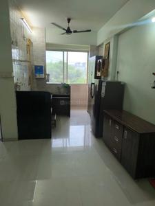Kitchen Image of 666 Sq.ft 1 BHK Apartment / Flat for rent in Kalp Capitol Flora And Capitol Icon 2, Sargasan Gandhinagar for Rs. 20000
