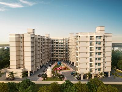 Image of 545 Sq.ft 1 BHK Apartment / Flat for sale in Shree Galaxy Vrundavan, Vangani, Thane for Rs. 1550000