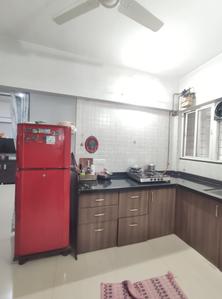 Kitchen Image of 590 Sq.ft 1 BHK Apartment / Flat for rent in Icon Windsor Apartments, Wakad Pune for Rs. 25000
