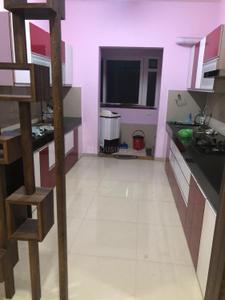 Kitchen Image of 980 Sq.ft 2 BHK Apartment / Flat for rent in Pegasus Megapolis Sangria Towers, Hinjawadi Phase 2 Pune for Rs. 32500