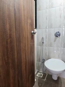 Common Bathroom One Image of 450 Sq.ft 1 BHK Apartment / Flat for sale in VTP Purvanchal, Kesnand Pune for Rs. 2851000