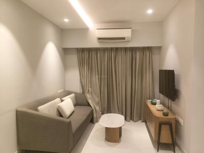 Living Room Image of 628 Sq.ft 1 BHK Apartment / Flat for sale in Space Residence II Building No 4 A, Mira Road East Mira Bhayandar for Rs. 7700000