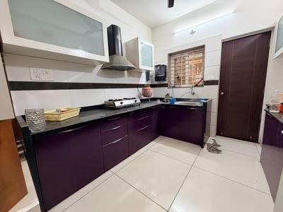 Kitchen Image of 1500 Sq.ft 3 BHK Duplex for sale in Kalali Vadodara for Rs. 10000000