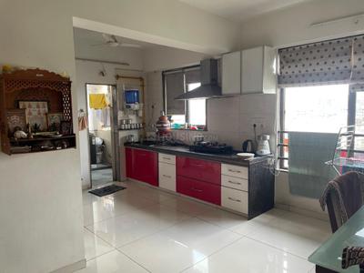 Kitchen Image of 2070 Sq.ft 3 BHK Apartment / Flat for sale in Dev Solitaire, Prahlad Nagar Ahmedabad for Rs. 16500000
