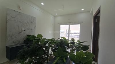 Living Room Image of 730 Sq.ft 1 BHK Apartment / Flat for rent in Kondapur Hyderabad for Rs. 26500