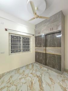 Bedroom Image of 800 Sq.ft 1 BHK Independent House for rent in HSR Layout Bengaluru for Rs. 24000