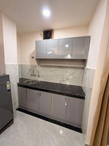 Kitchen Image of 600 Sq.ft 1 RK Builder Floor for rent in DLF Independent Floors, DLF Phase 3 Gurgaon for Rs. 23000