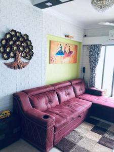 Hall Image of 650 Sq.ft 1 BHK Apartment / Flat for rent in Kings Heights 1, Bhandup East Mumbai for Rs. 45000