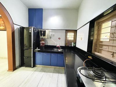 Kitchen Image of 3150 Sq.ft 4 BHK Independent House for sale in Ghodasar Ahmedabad for Rs. 24800000
