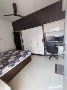 Bedroom Image of 1000 Sq.ft 2 BHK Apartment / Flat for sale in Omkar Moti 1, Tarsali Vadodara for Rs. 3500000
