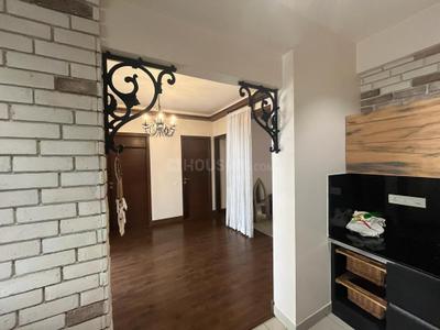 Hall Image of 1410 Sq.ft 2 BHK Apartment / Flat for rent in Chitrakut Shelter, Hebbal Bengaluru for Rs. 50000