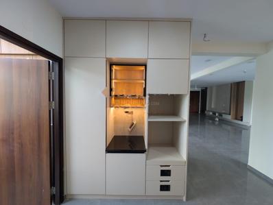 Kitchen Image of 2625 Sq.ft 3 BHK Apartment / Flat for rent in The Tamarind, Neknampur Hyderabad for Rs. 60000